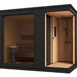 2-6 Person Outdoor Traditional Smart Sauna Factory Sauna Steam Shower Room