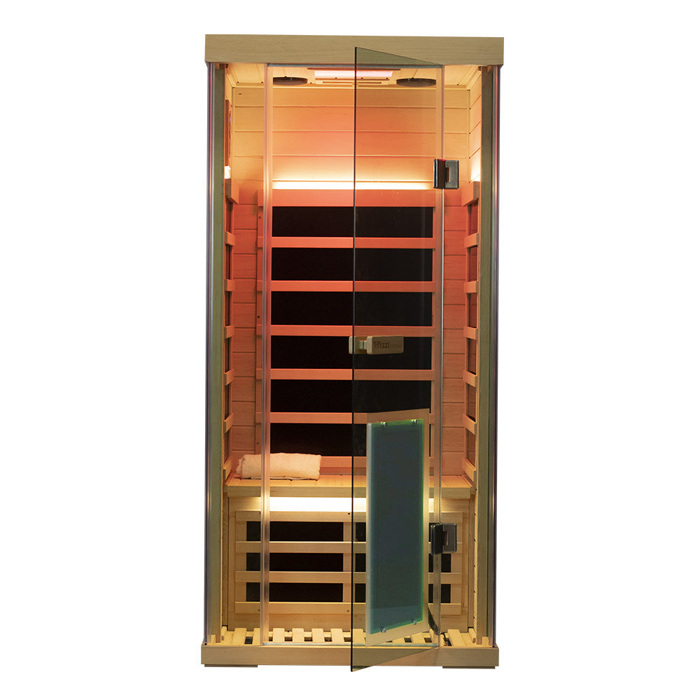 Wizzisaunas SH01 — 1-Person Full-Spectrum Infrared Sauna