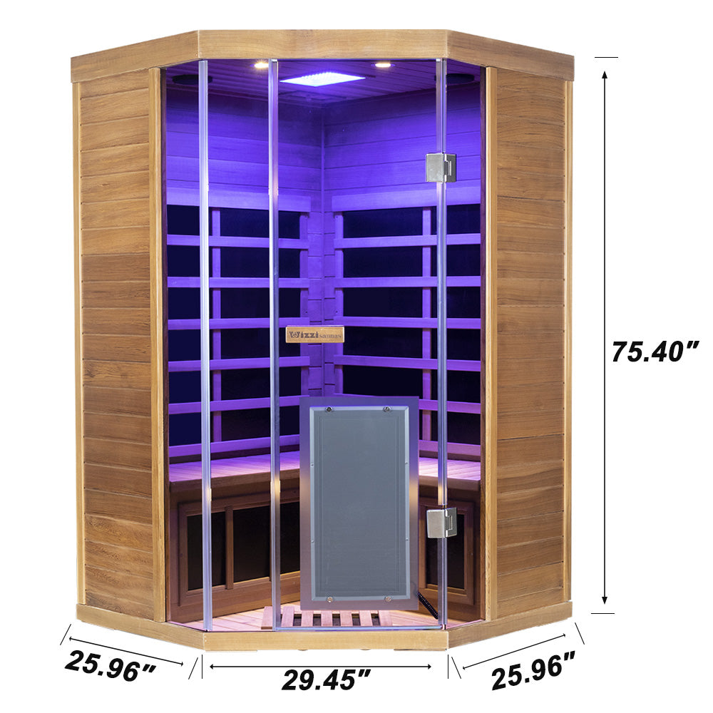 Wizzisaunas SR07 — Premium Traditional Steam Sauna Room