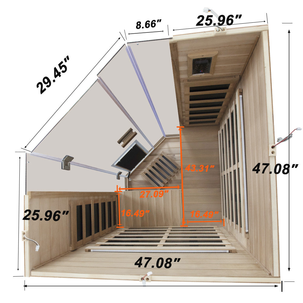 Wizzisaunas SR07 — Premium Traditional Steam Sauna Room