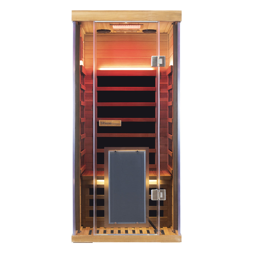 Wizzisaunas SR01 — 1-Person Traditional Steam Sauna Room