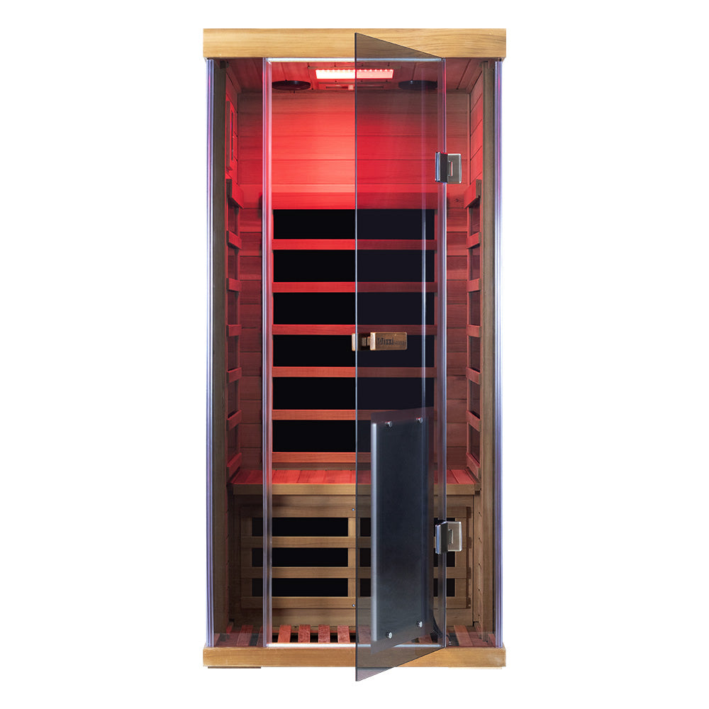 Wizzisaunas SR01 — 1-Person Traditional Steam Sauna Room