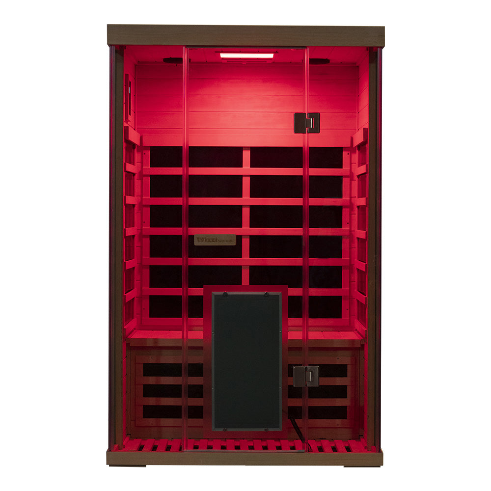 Wizzisaunas SH02 — 2-Person Full-Spectrum Infrared Sauna
