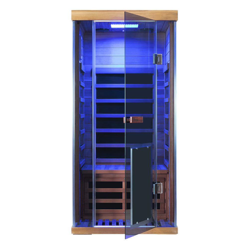 Wizzisaunas SR01 — 1-Person Traditional Steam Sauna Room