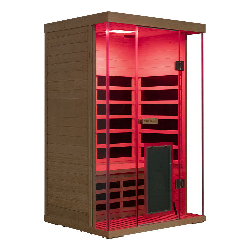 Wizzisaunas SH02 — 2-Person Full-Spectrum Infrared Sauna