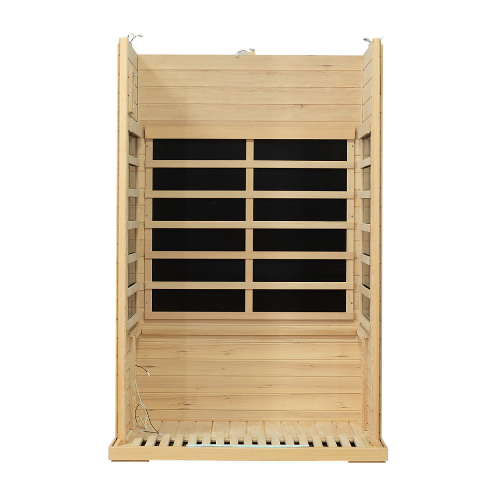 Wizzisaunas SH02 — 2-Person Full-Spectrum Infrared Sauna