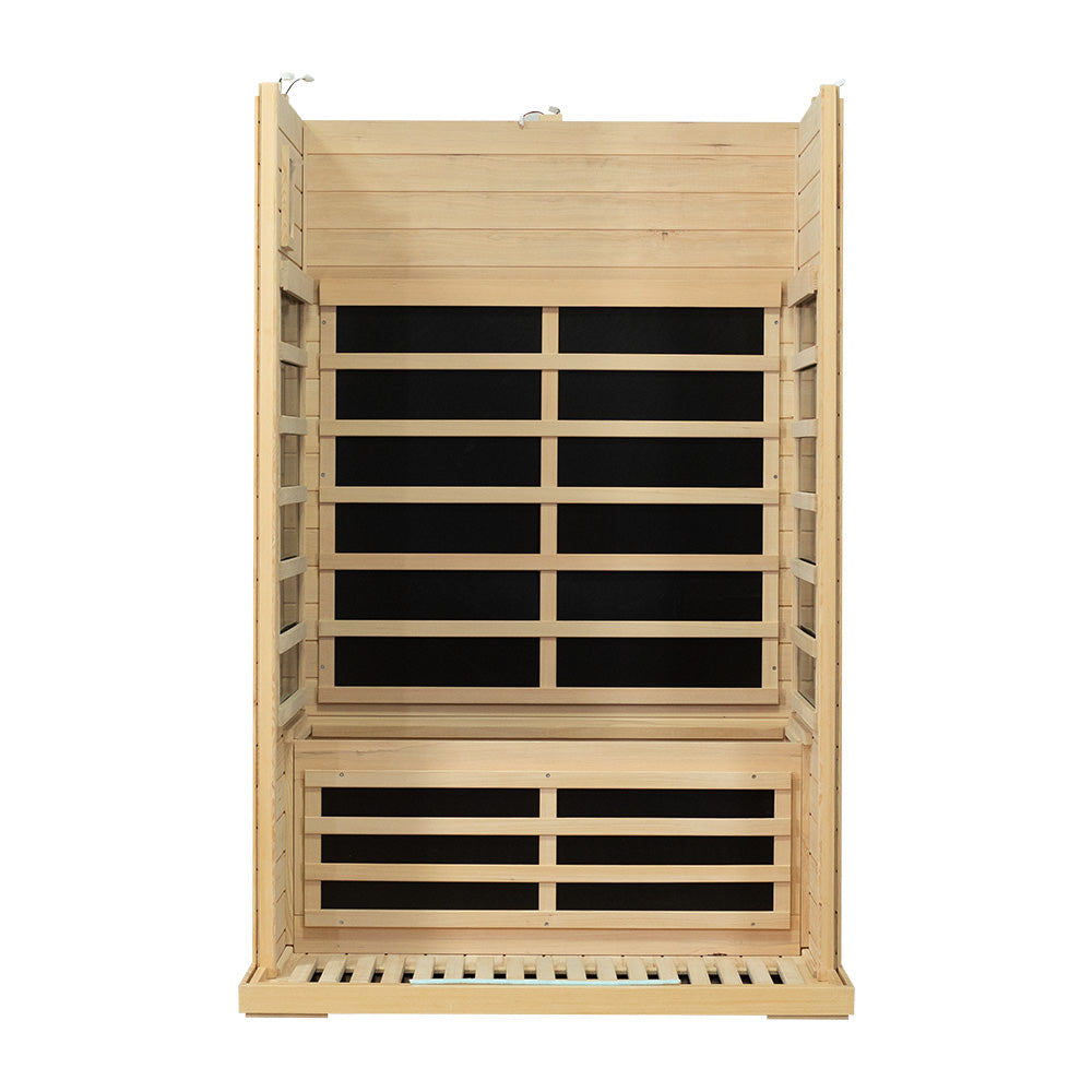 Wizzisaunas SH02 — 2-Person Full-Spectrum Infrared Sauna