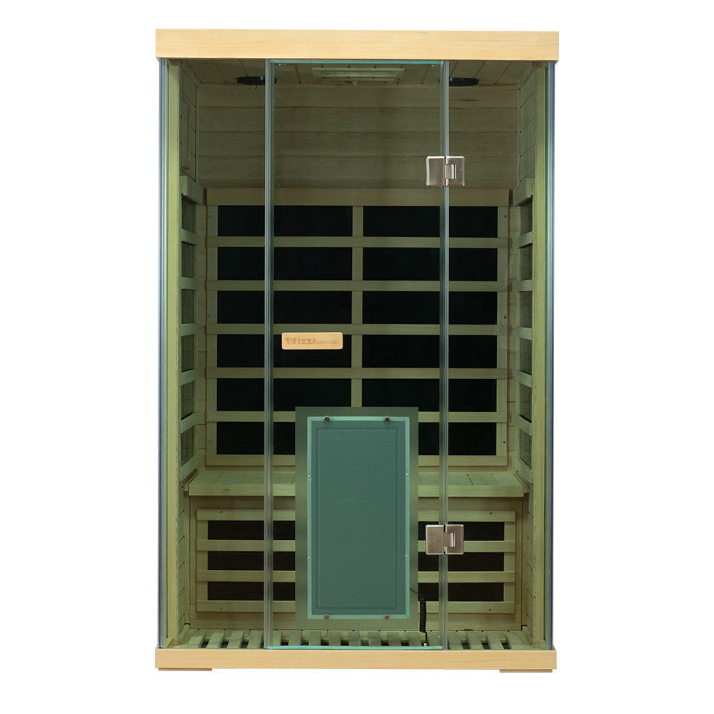 Wizzisaunas SH02 — 2-Person Full-Spectrum Infrared Sauna