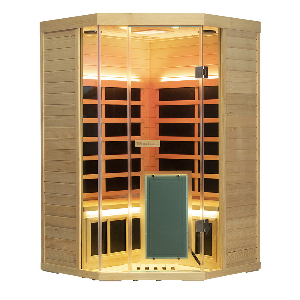 Wizzisaunas SH07 — Premium Full-Spectrum Infrared Sauna
