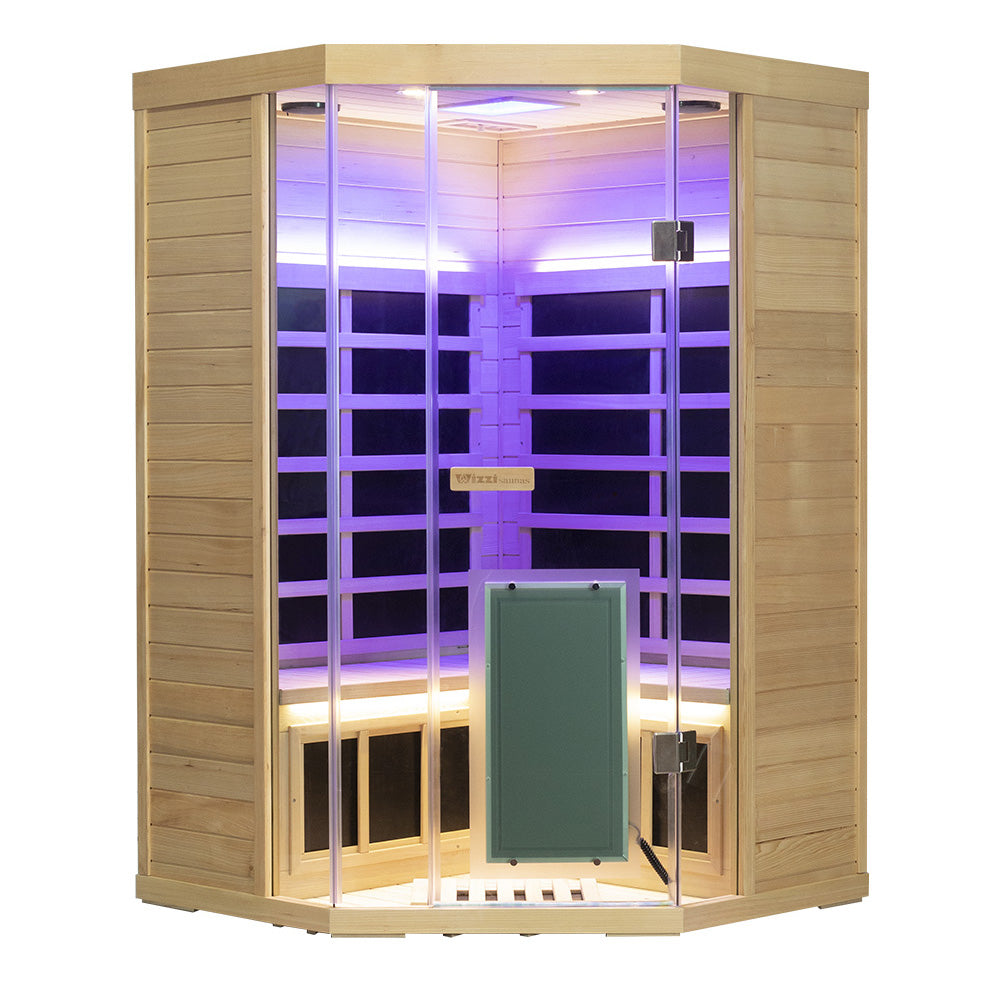 Wizzisaunas SH07 — Premium Full-Spectrum Infrared Sauna