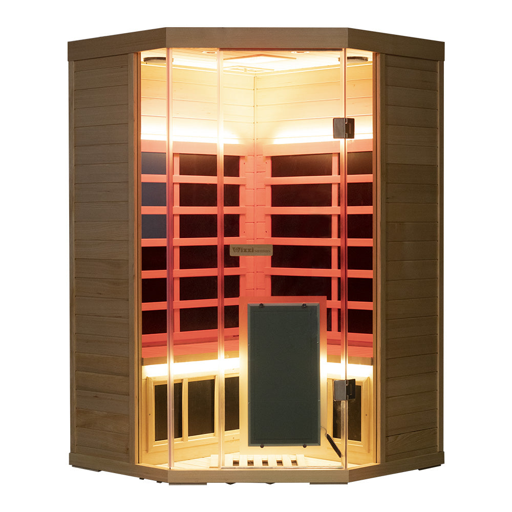 Wizzisaunas SH07 — Premium Full-Spectrum Infrared Sauna