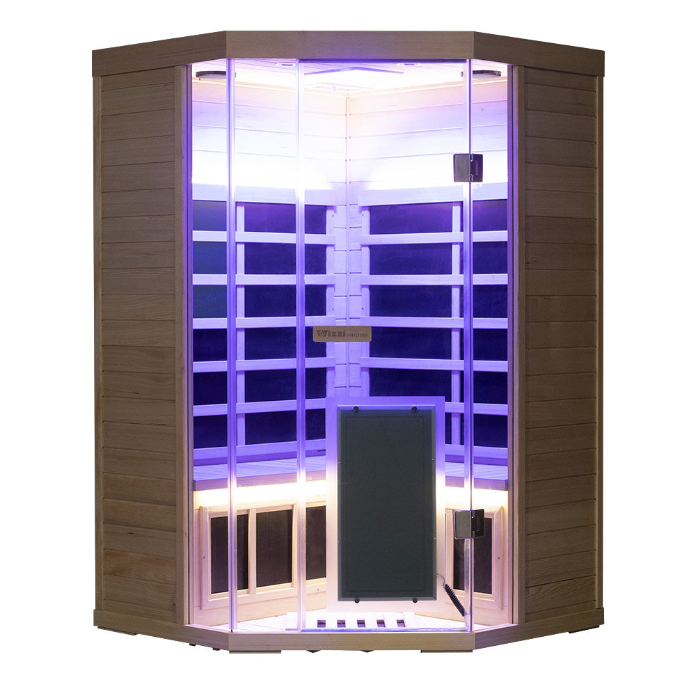 Wizzisaunas SH07 — Premium Full-Spectrum Infrared Sauna
