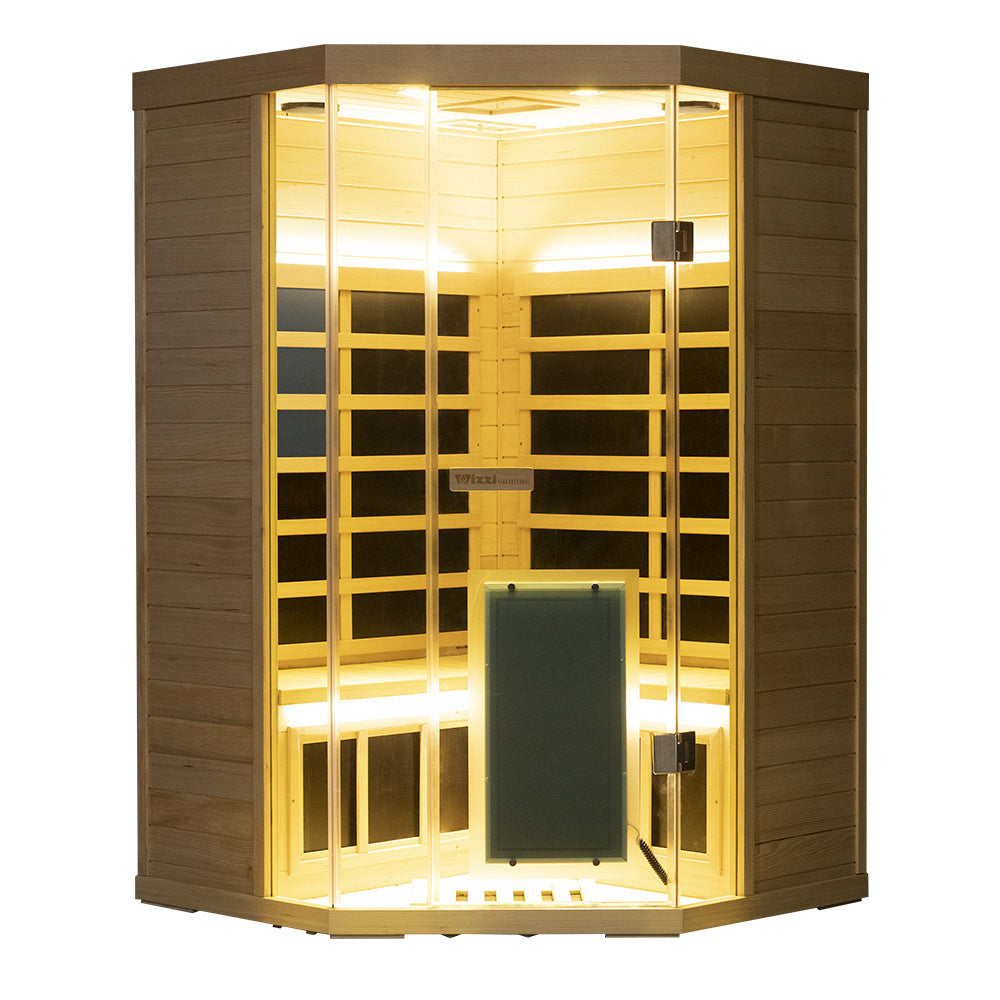 Wizzisaunas SH07 — Premium Full-Spectrum Infrared Sauna