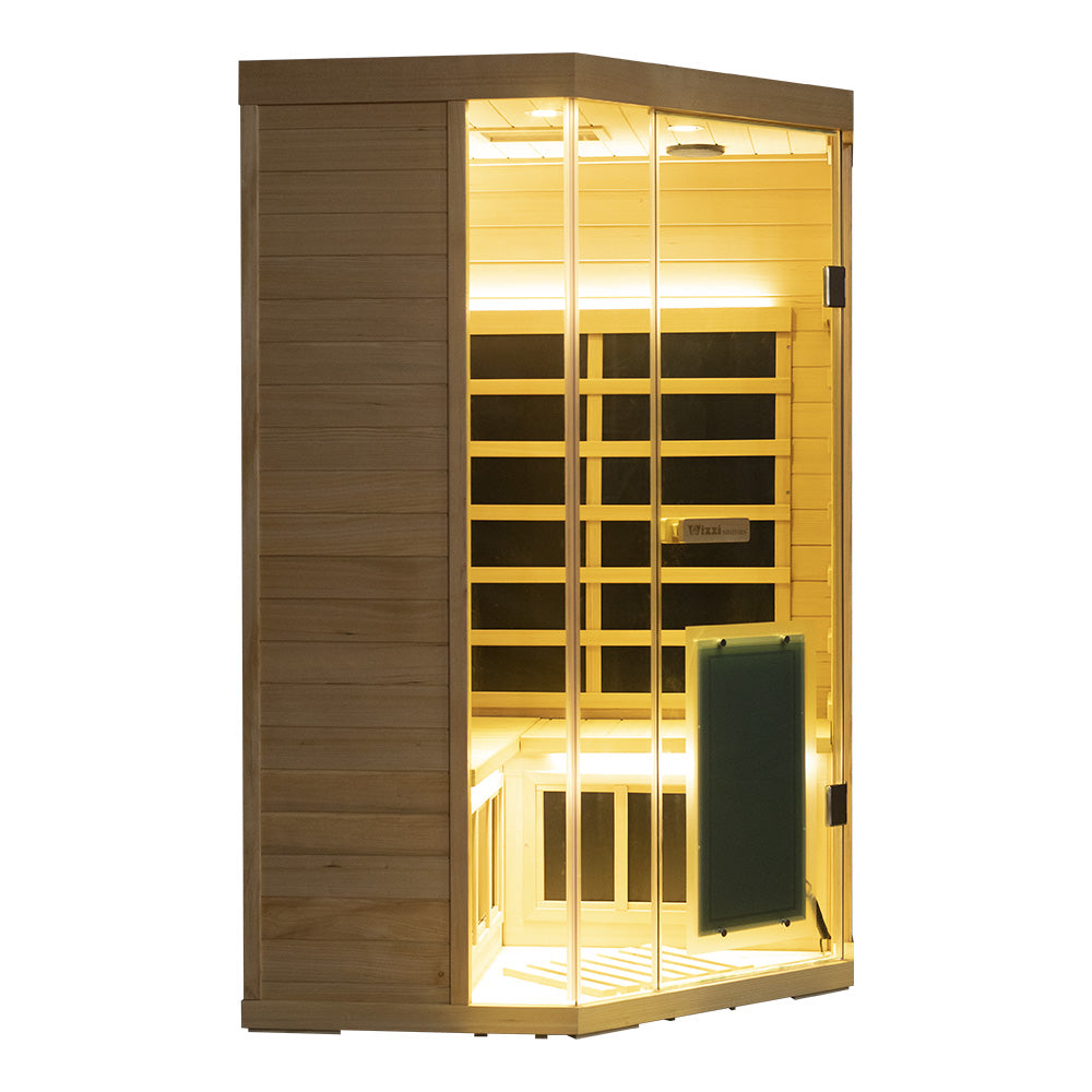 Wizzisaunas SH07 — Premium Full-Spectrum Infrared Sauna