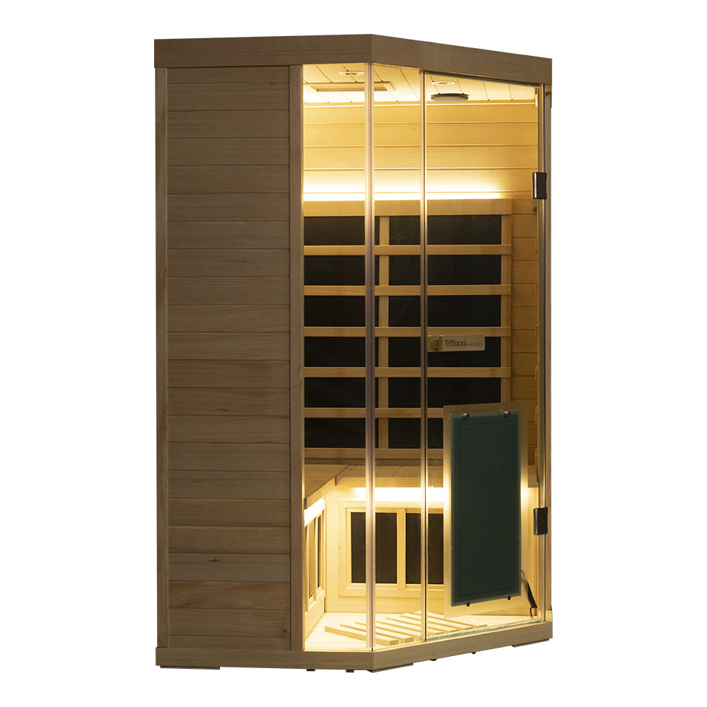 Wizzisaunas SH07 — Premium Full-Spectrum Infrared Sauna