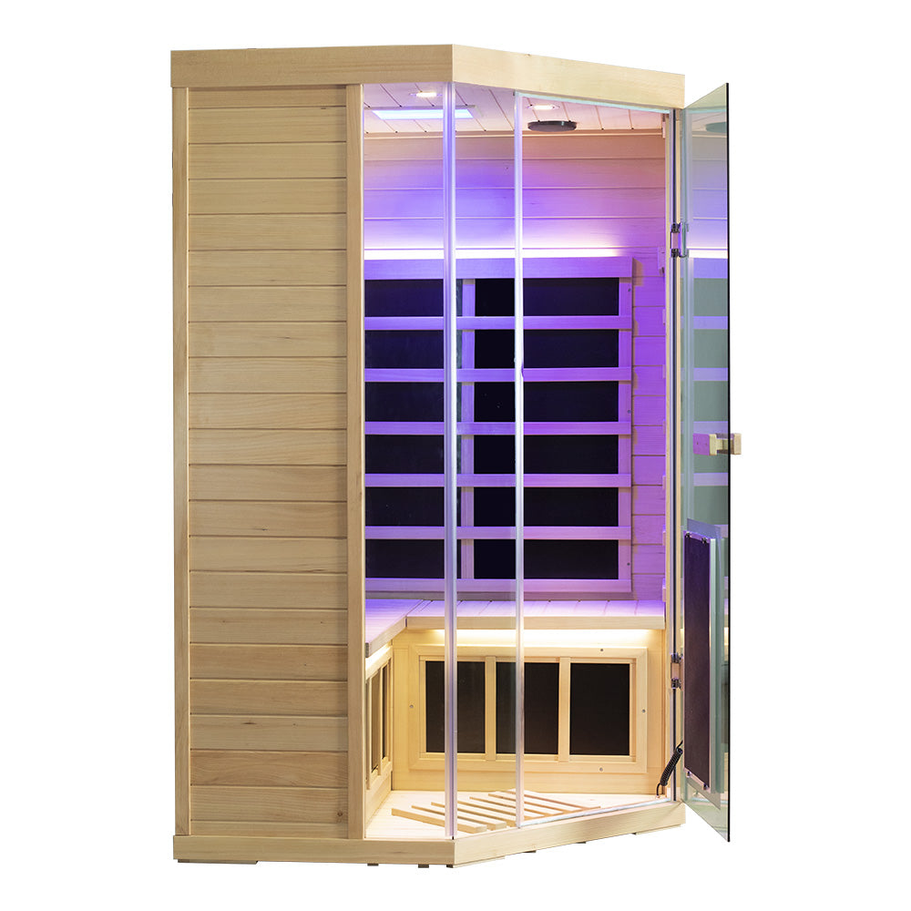 Wizzisaunas SH07 — Premium Full-Spectrum Infrared Sauna