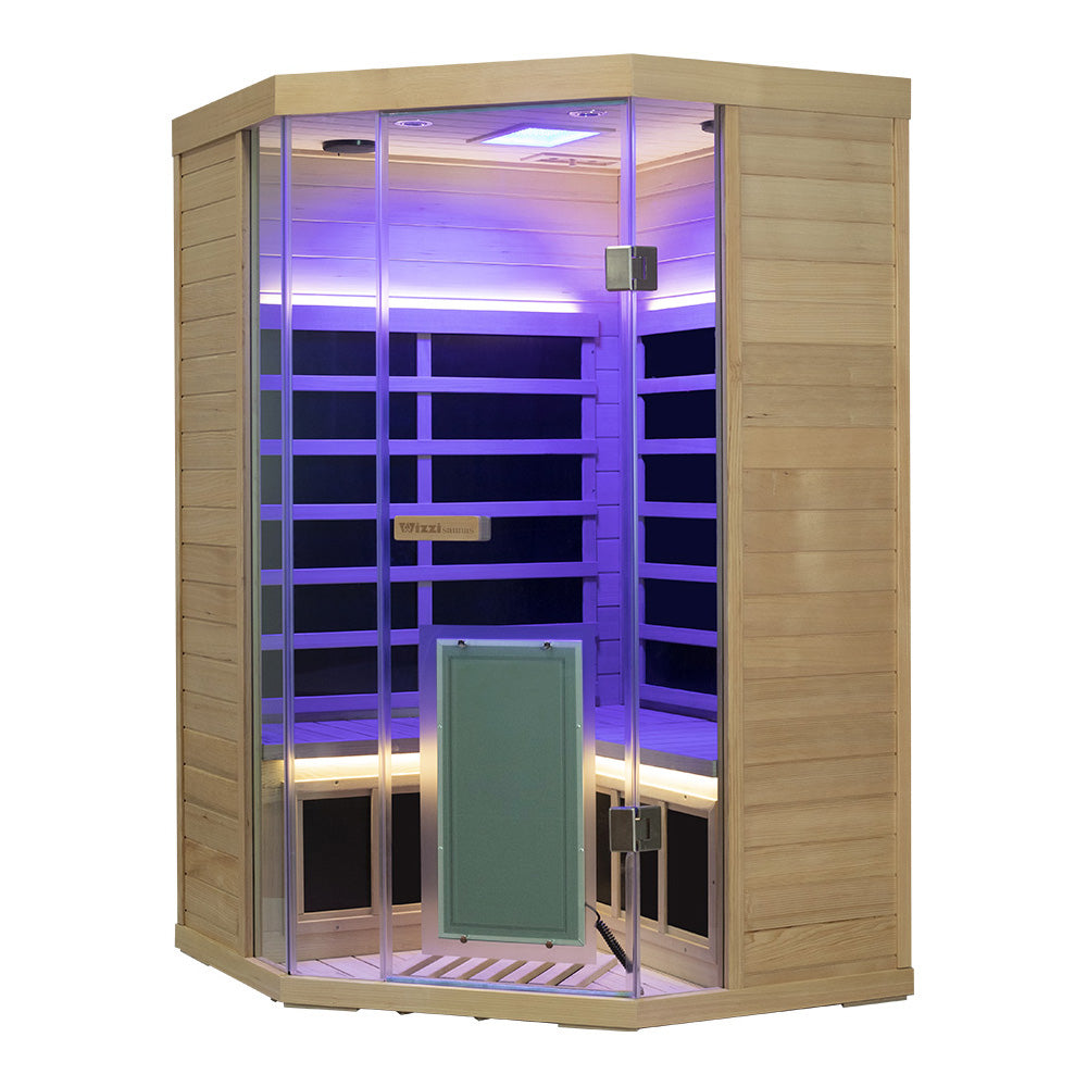 Wizzisaunas SH07 — Premium Full-Spectrum Infrared Sauna