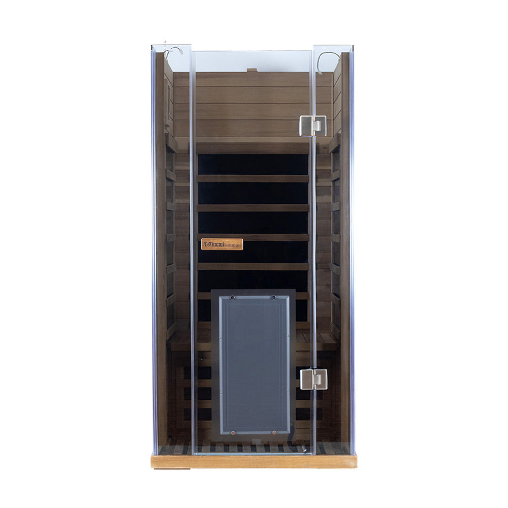 Wizzisaunas SR01 — 1-Person Traditional Steam Sauna Room