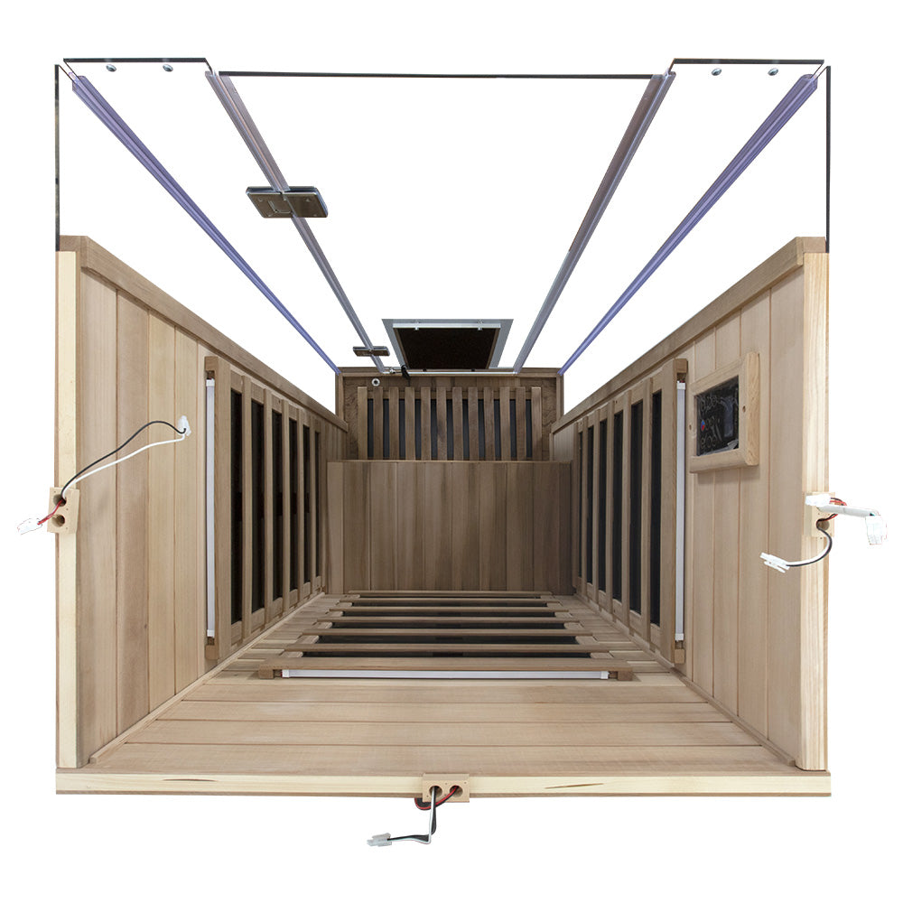 Wizzisaunas SR01 — 1-Person Traditional Steam Sauna Room