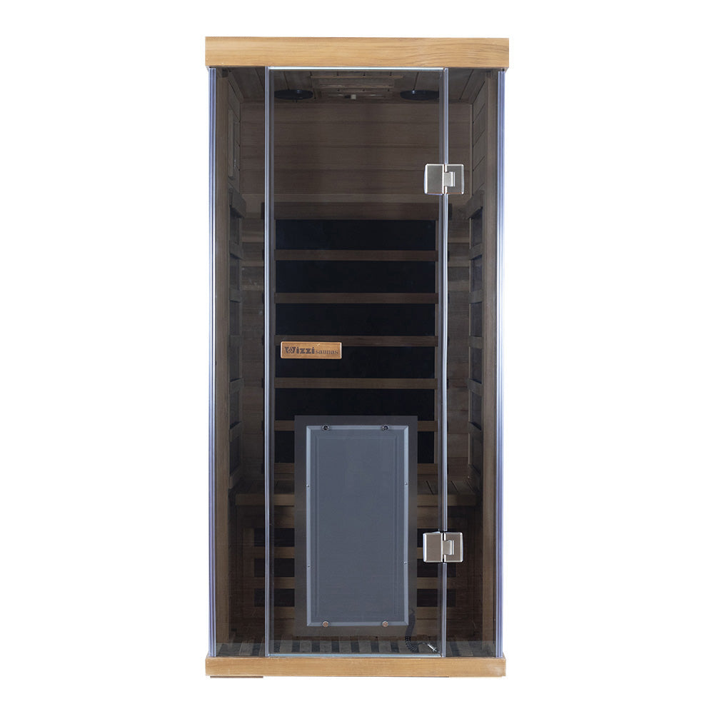 Wizzisaunas SR01 — 1-Person Traditional Steam Sauna Room