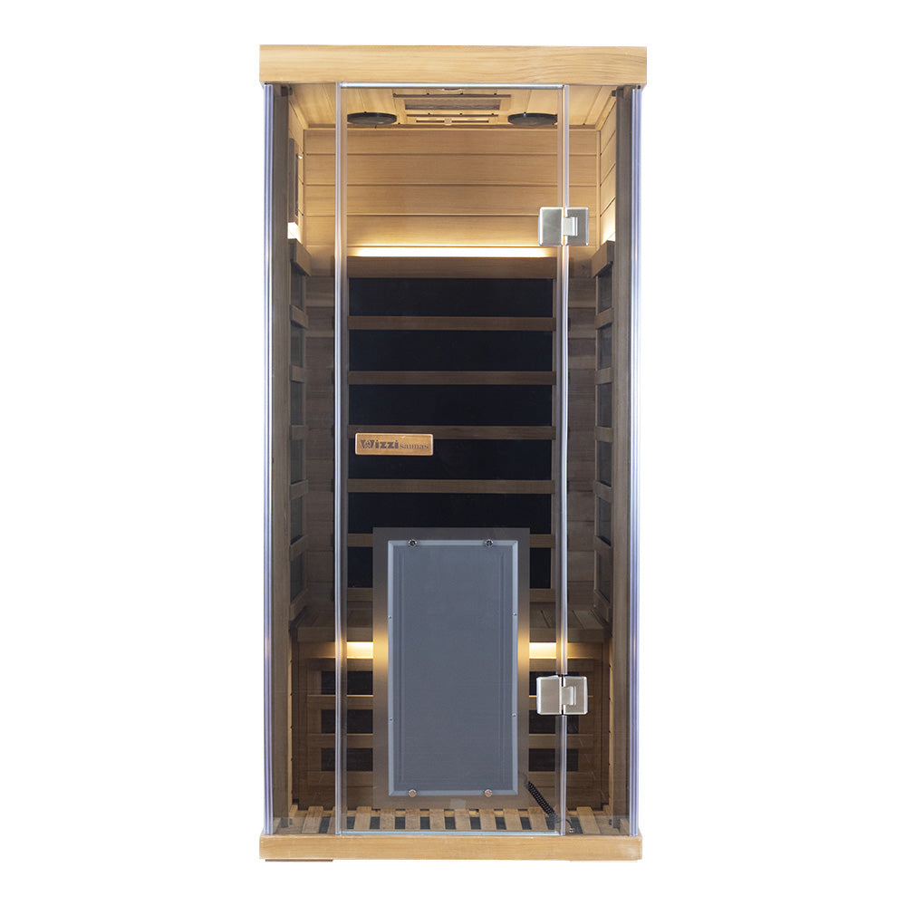 Wizzisaunas SR01 — 1-Person Traditional Steam Sauna Room