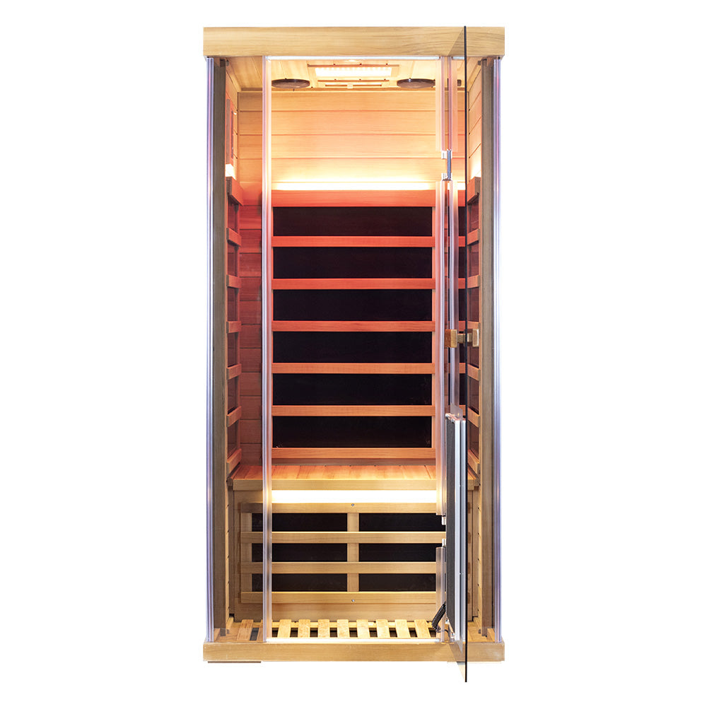 Wizzisaunas SR01 — 1-Person Traditional Steam Sauna Room