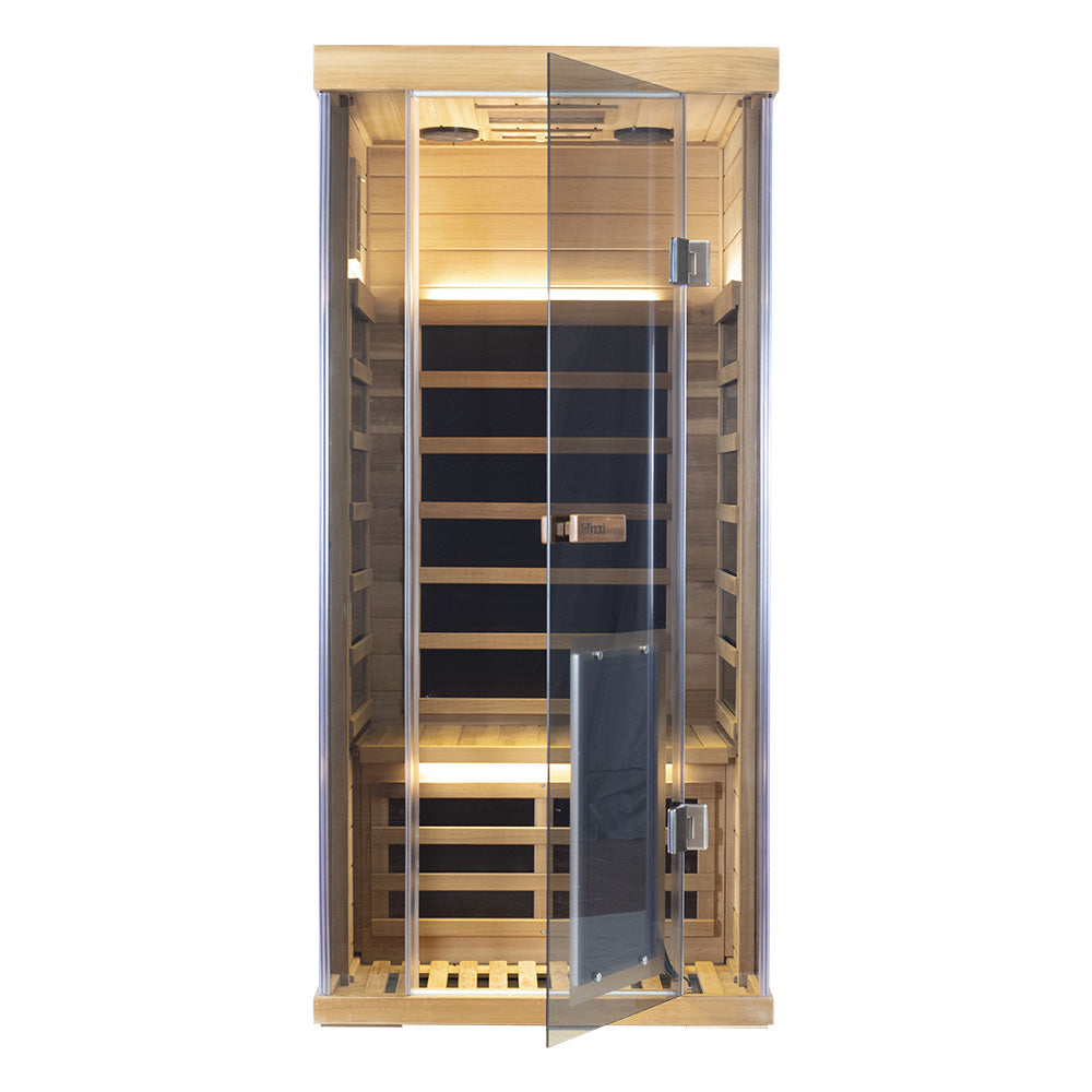 Wizzisaunas SR01 — 1-Person Traditional Steam Sauna Room