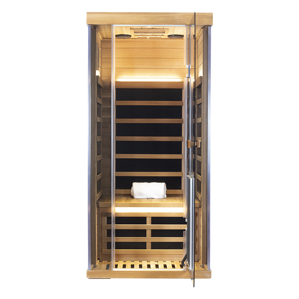 Wizzisaunas SR01 — 1-Person Traditional Steam Sauna Room