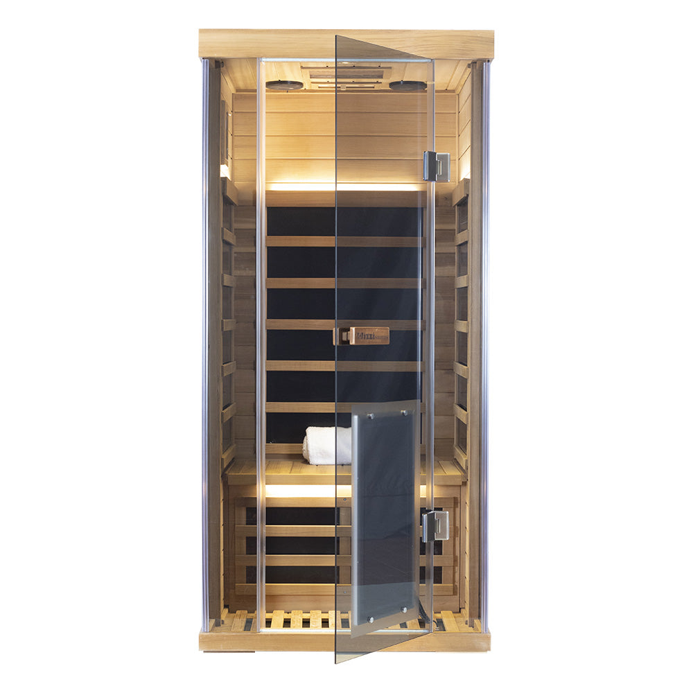 Wizzisaunas SR01 — 1-Person Traditional Steam Sauna Room