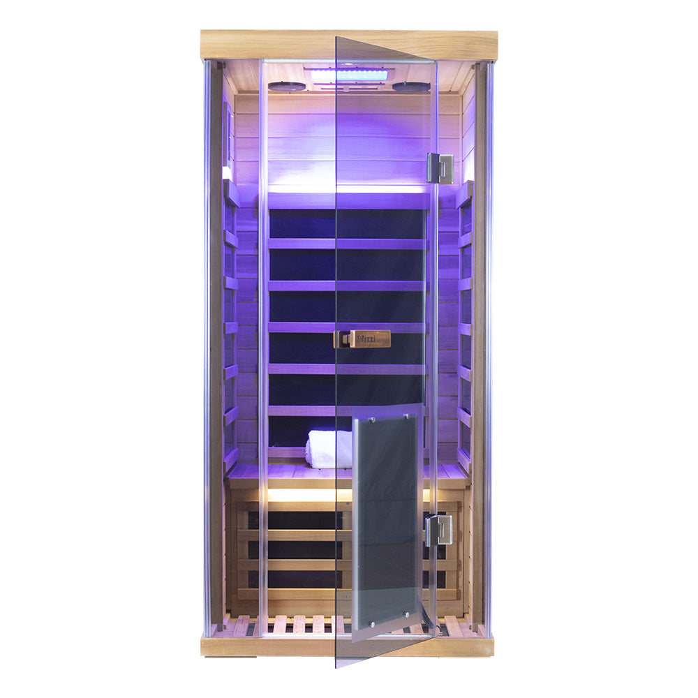 Wizzisaunas SR01 — 1-Person Traditional Steam Sauna Room