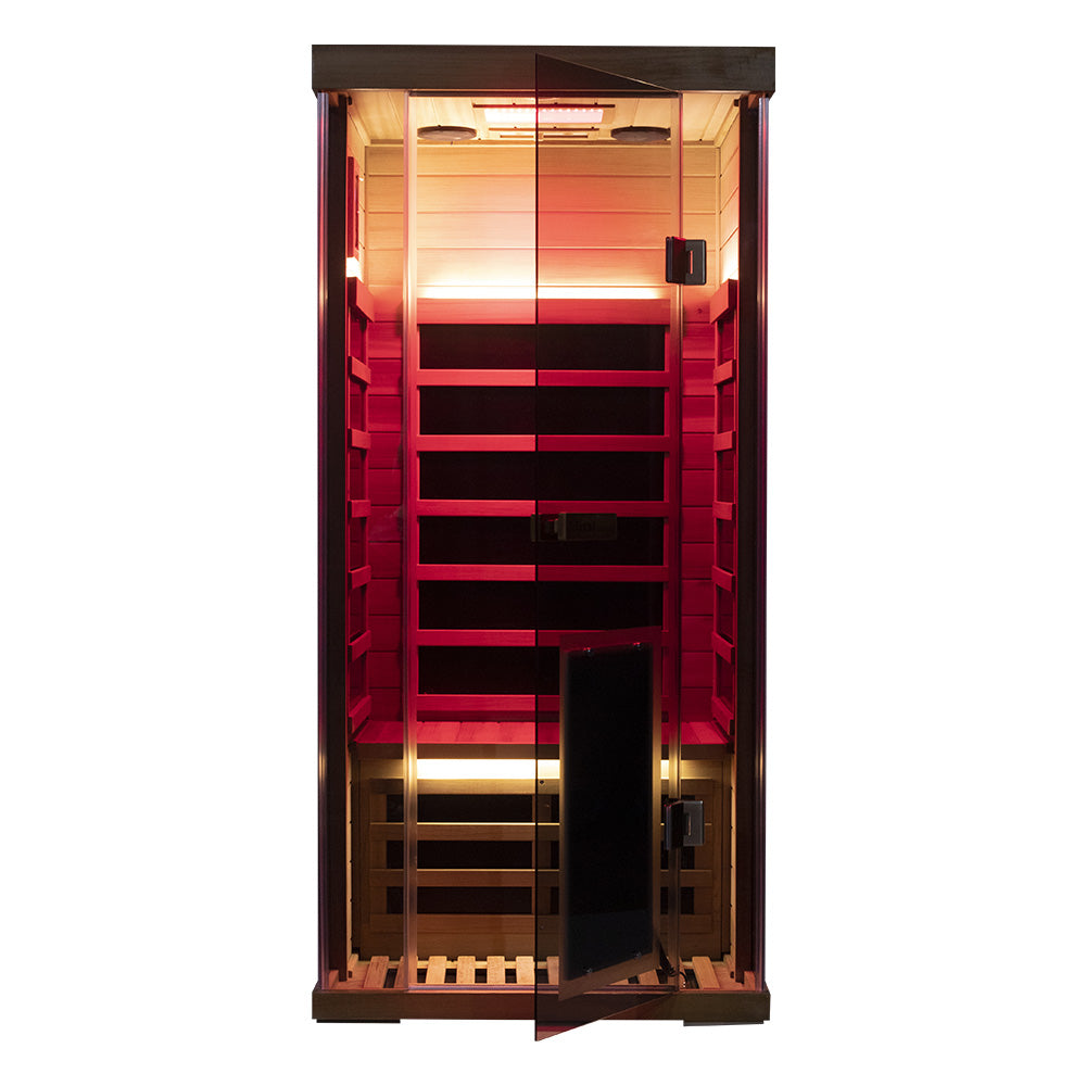 Wizzisaunas SR01 — 1-Person Traditional Steam Sauna Room