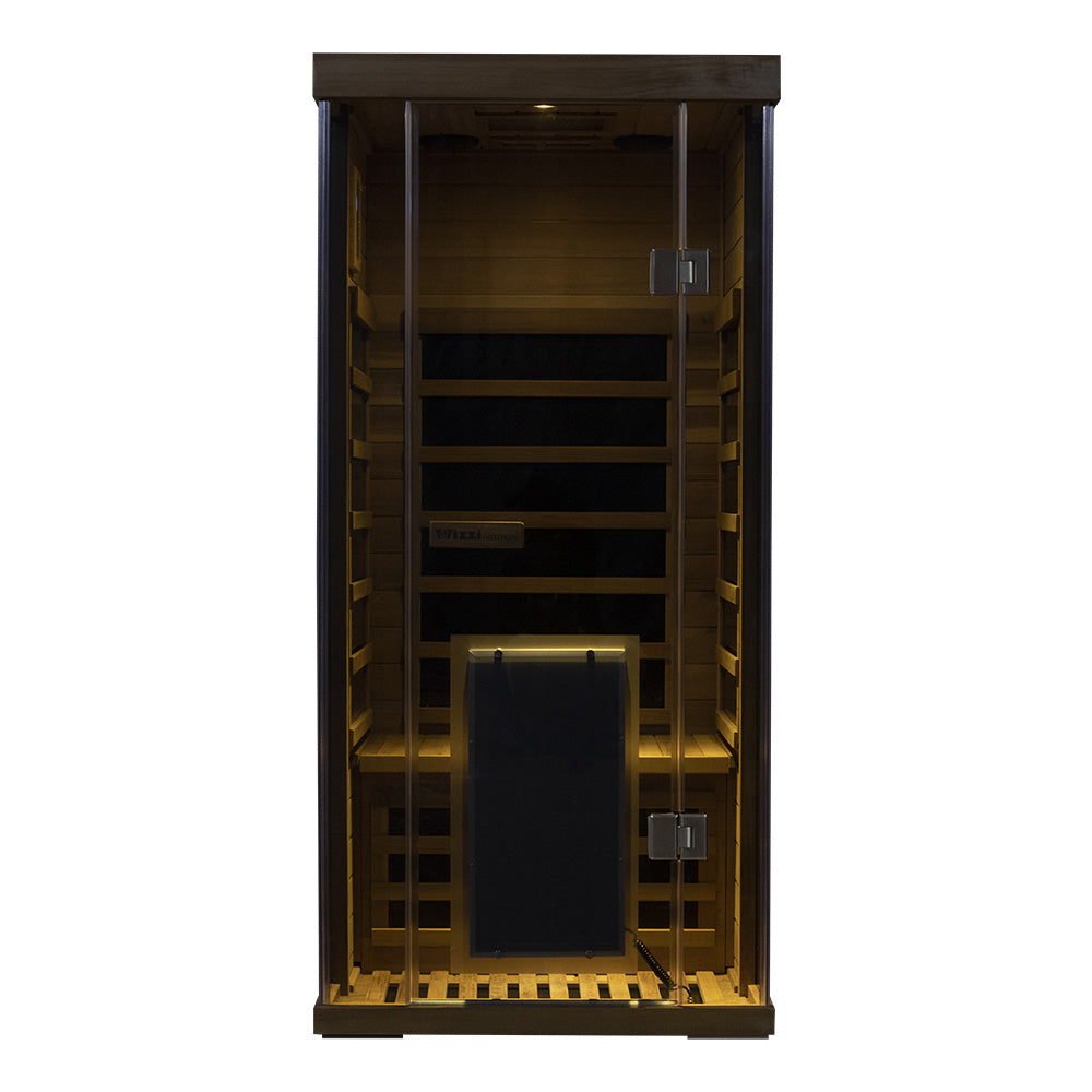 Wizzisaunas SR01 — 1-Person Traditional Steam Sauna Room