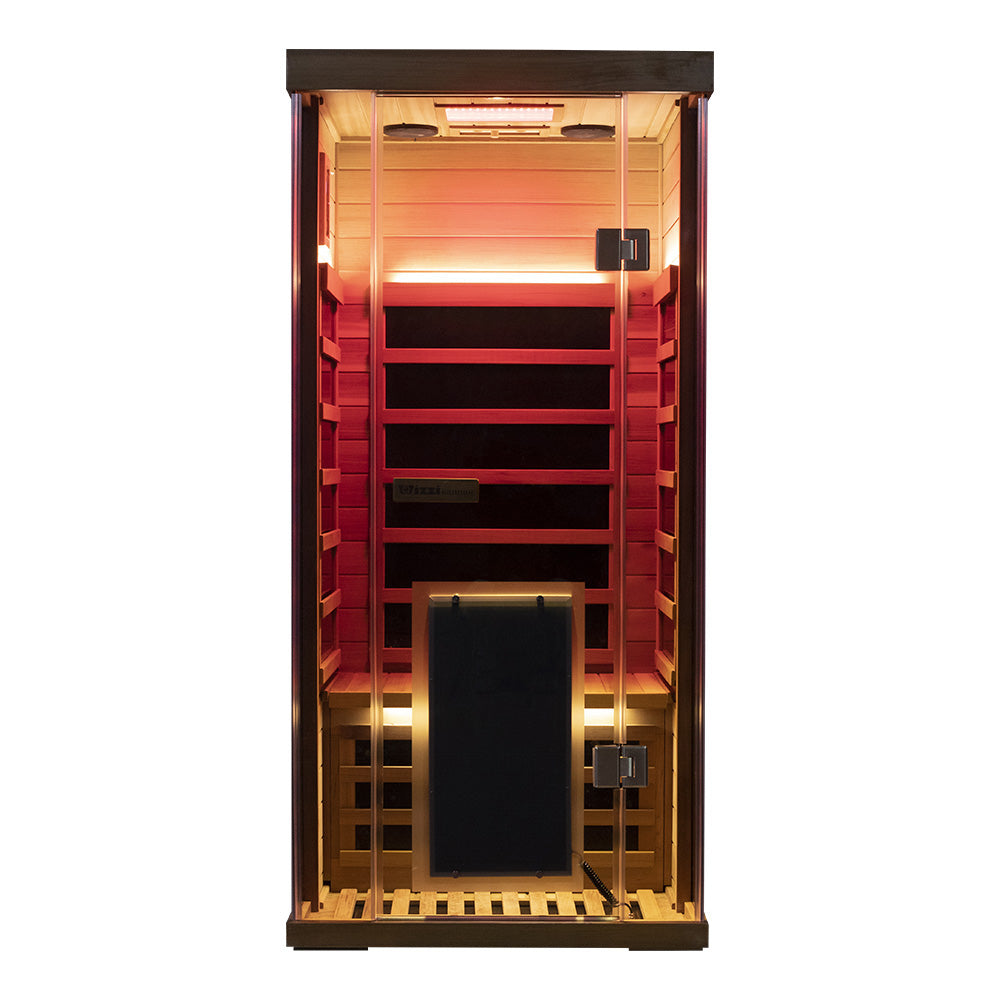 Wizzisaunas SR01 — 1-Person Traditional Steam Sauna Room