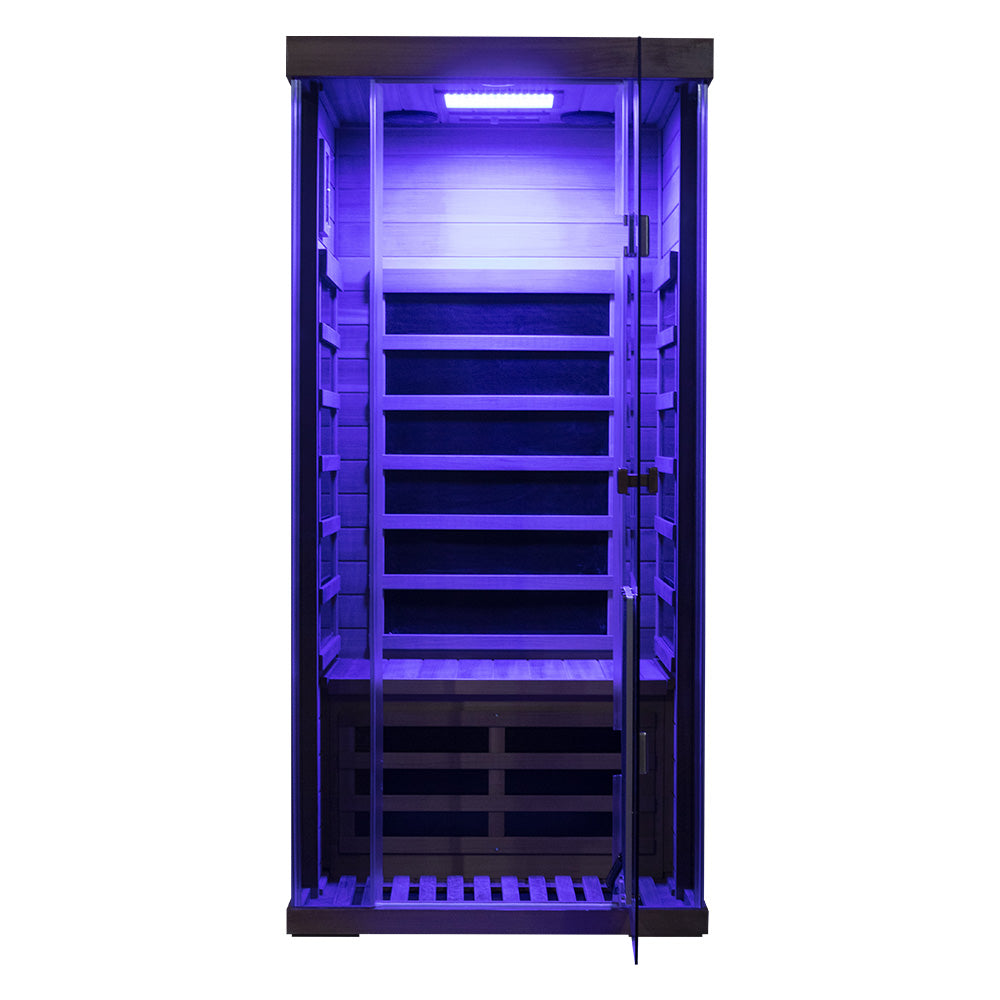 Wizzisaunas SR01 — 1-Person Traditional Steam Sauna Room