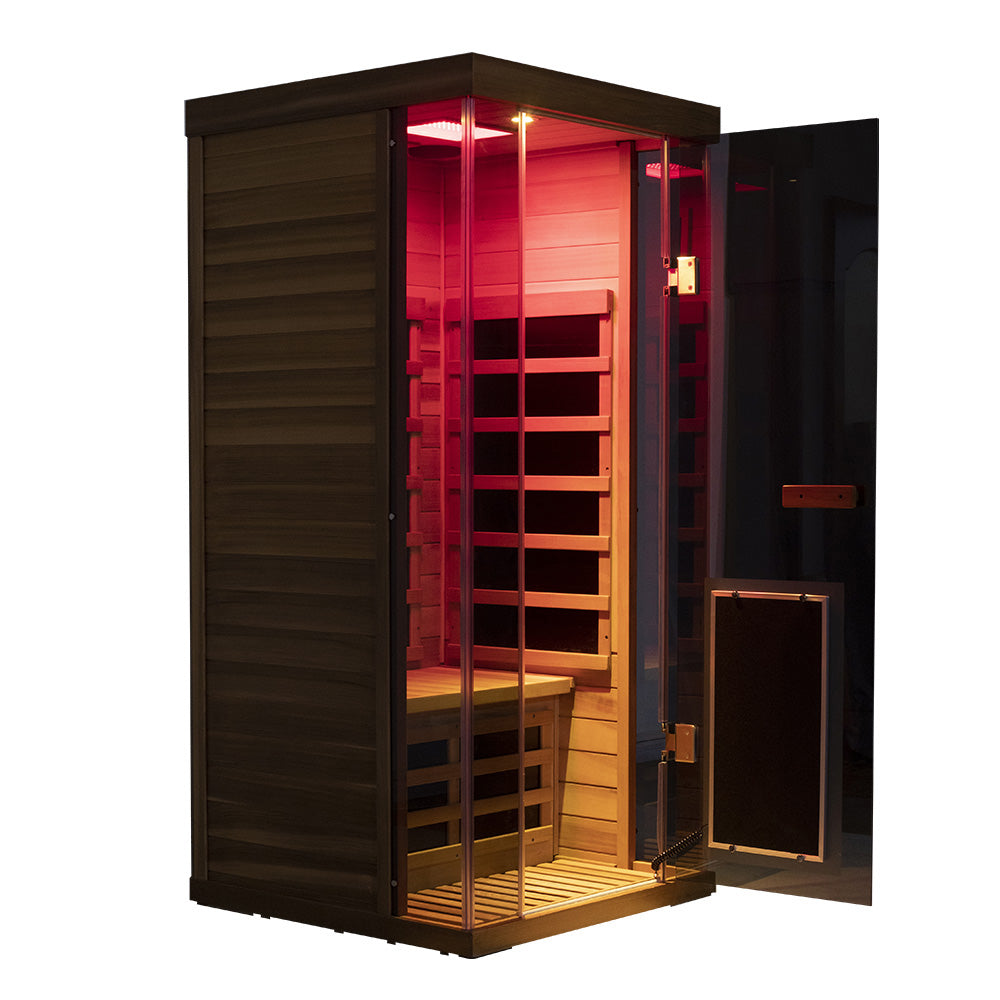 Wizzisaunas SR01 — 1-Person Traditional Steam Sauna Room
