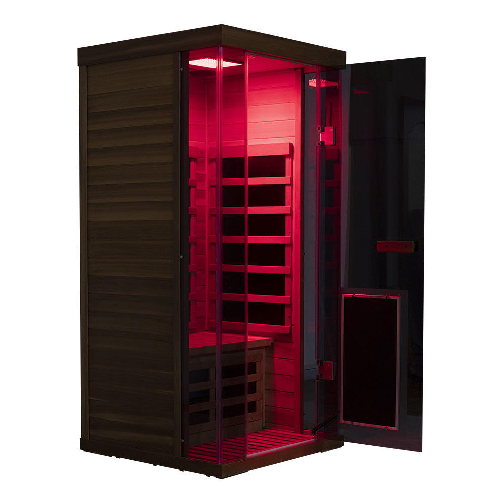 Wizzisaunas SR01 — 1-Person Traditional Steam Sauna Room