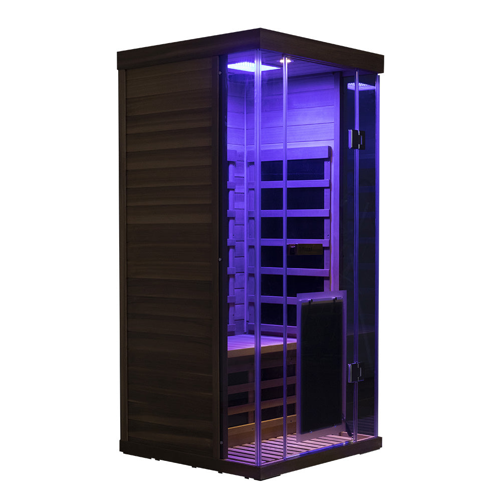 Wizzisaunas SR01 — 1-Person Traditional Steam Sauna Room