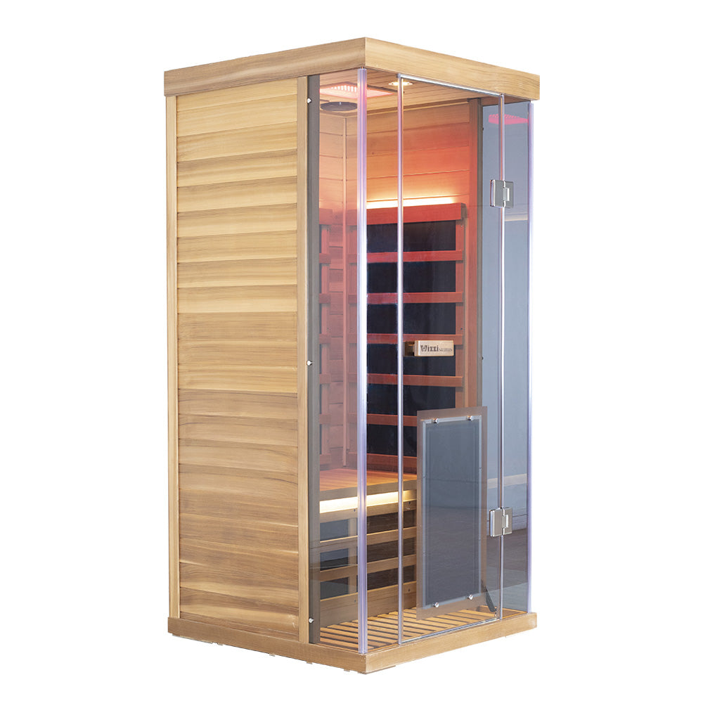 Wizzisaunas SR01 — 1-Person Traditional Steam Sauna Room