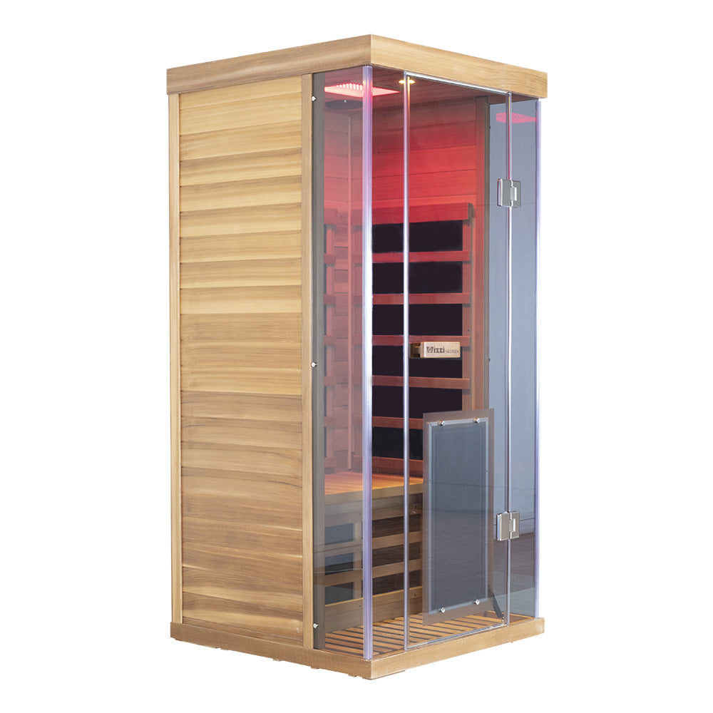 Wizzisaunas SR01 — 1-Person Traditional Steam Sauna Room