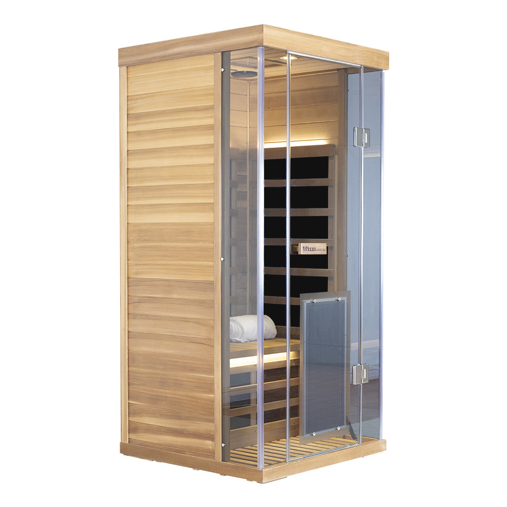 Wizzisaunas SR01 — 1-Person Traditional Steam Sauna Room