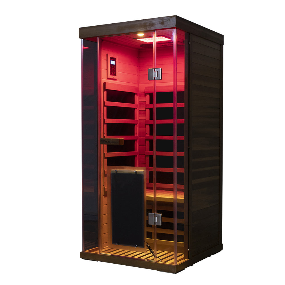 Wizzisaunas SR01 — 1-Person Traditional Steam Sauna Room