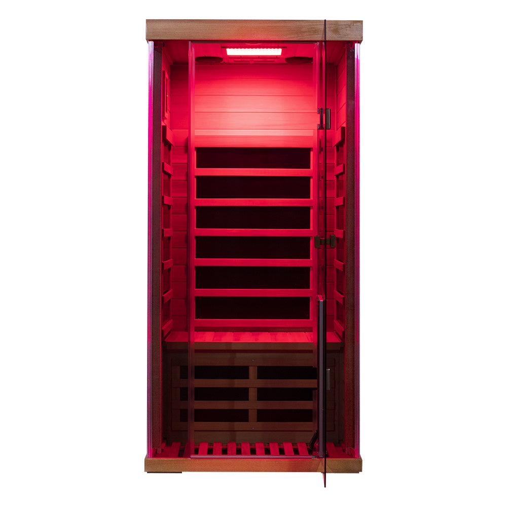 Wizzisaunas SR01 — 1-Person Traditional Steam Sauna Room