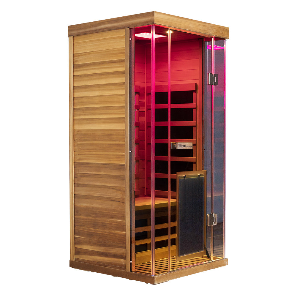 Wizzisaunas SR01 — 1-Person Traditional Steam Sauna Room