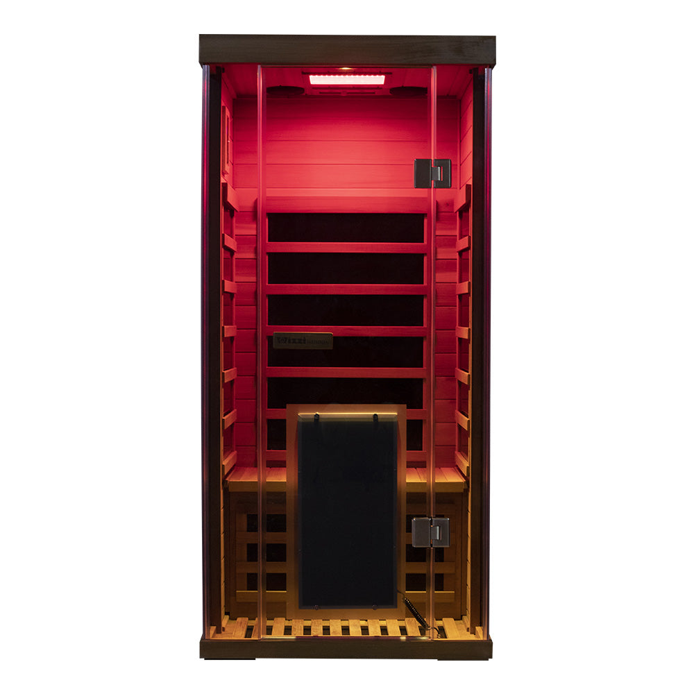 Wizzisaunas SR01 — 1-Person Traditional Steam Sauna Room