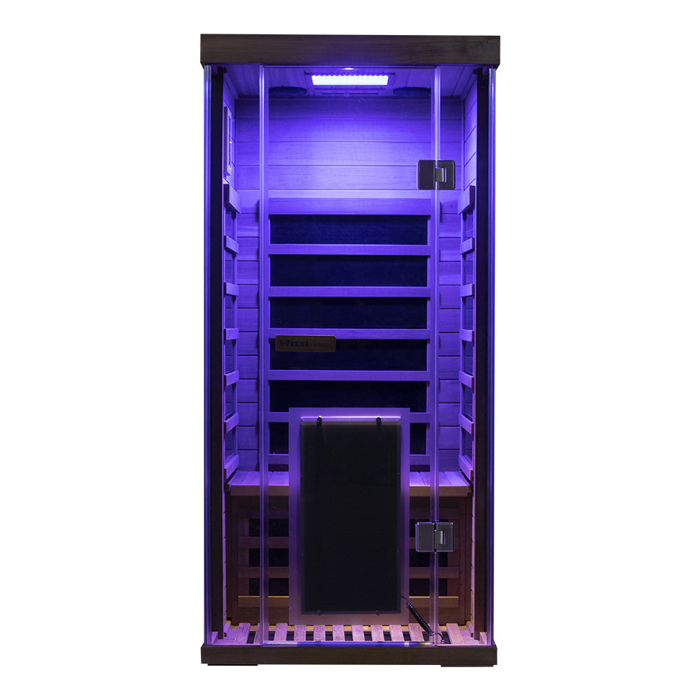 Wizzisaunas SR01 — 1-Person Traditional Steam Sauna Room