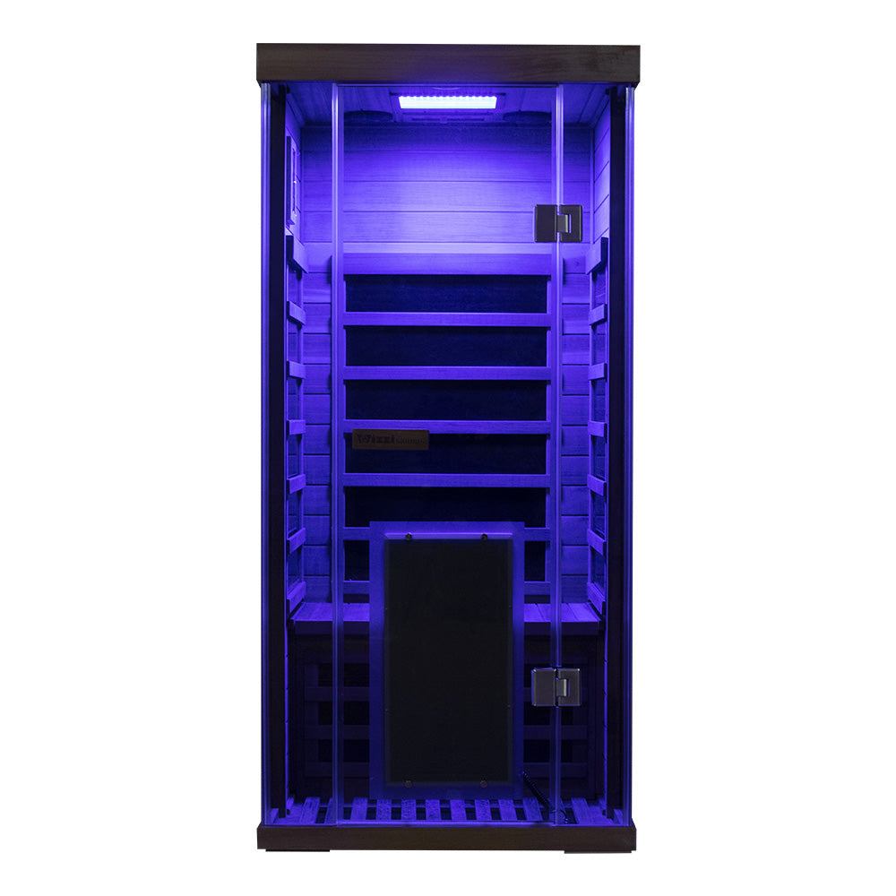 Wizzisaunas SR01 — 1-Person Traditional Steam Sauna Room