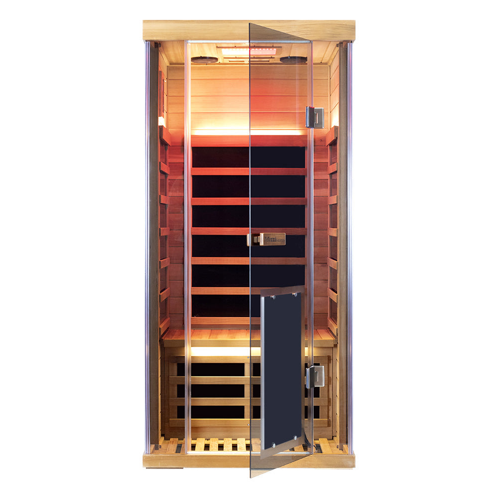 Wizzisaunas SR01 — 1-Person Traditional Steam Sauna Room