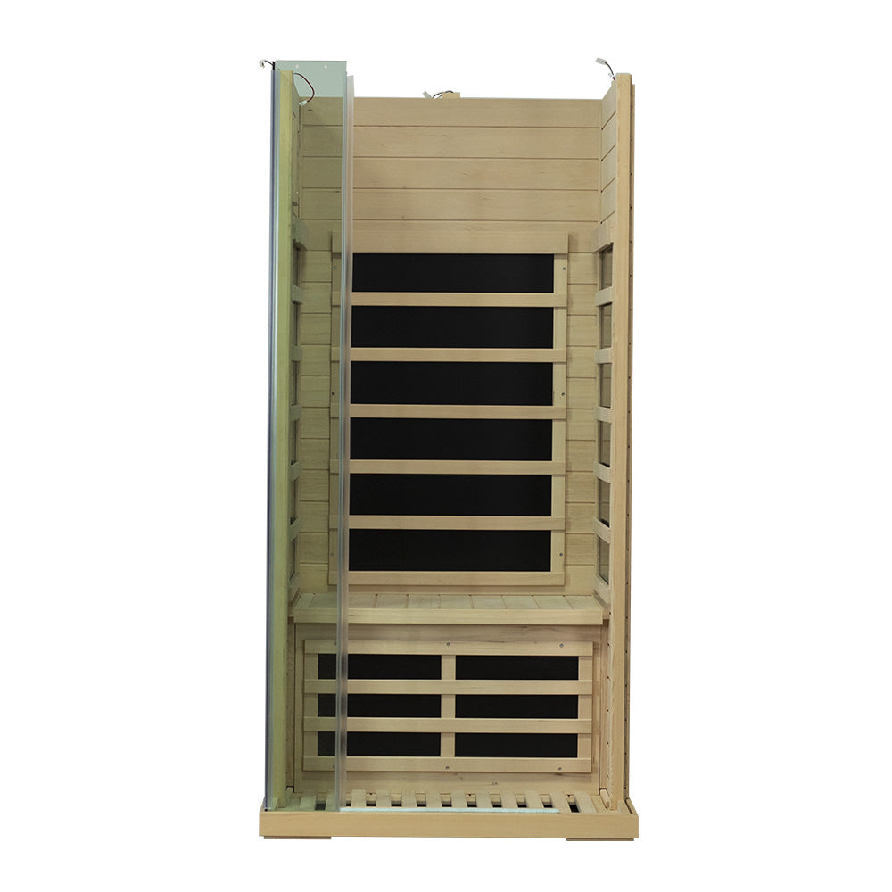 Wizzisaunas SH01 — 1-Person Full-Spectrum Infrared Sauna