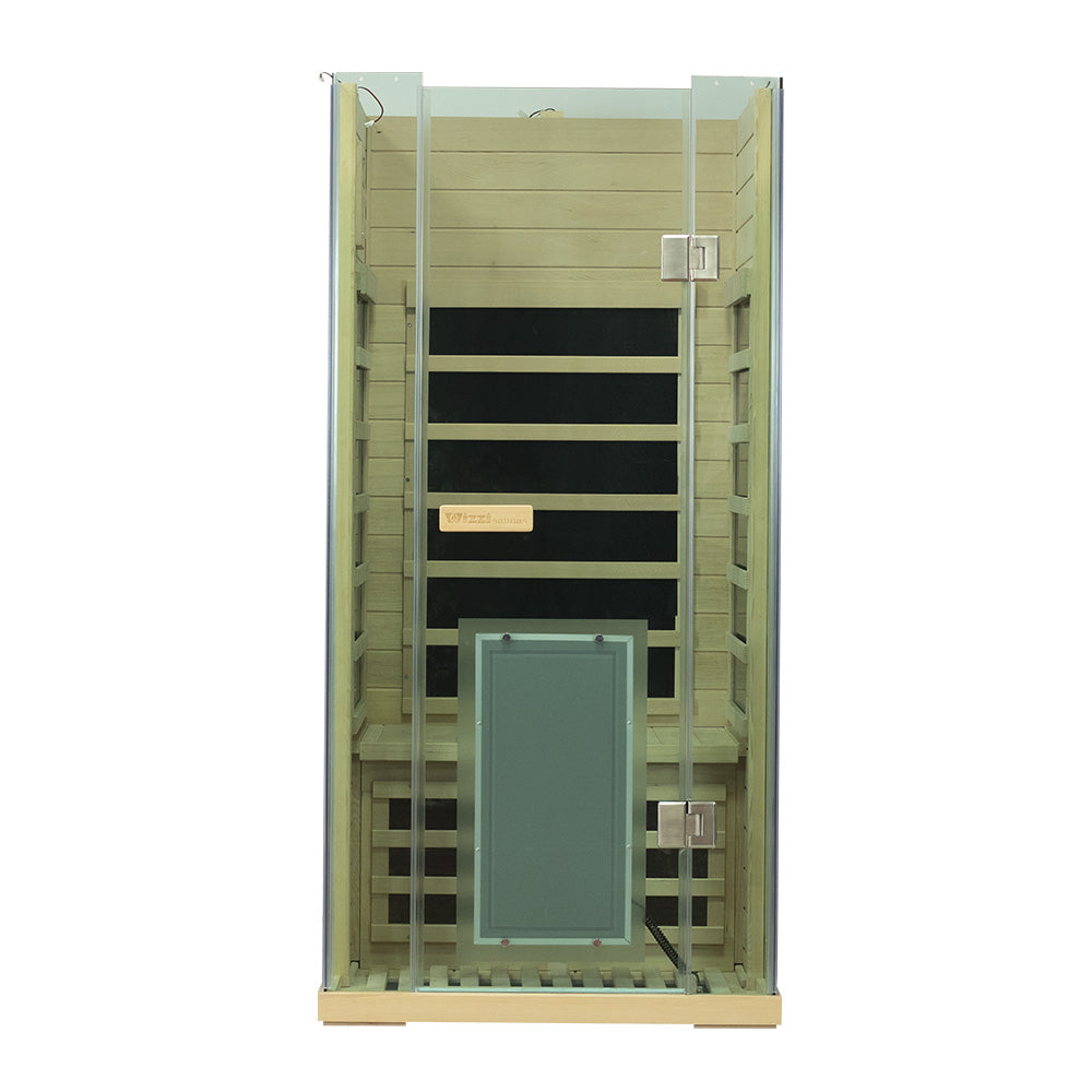 Wizzisaunas SH01 — 1-Person Full-Spectrum Infrared Sauna