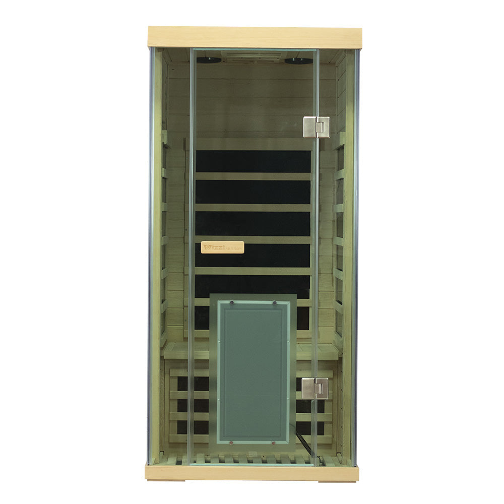 Wizzisaunas SH01 — 1-Person Full-Spectrum Infrared Sauna